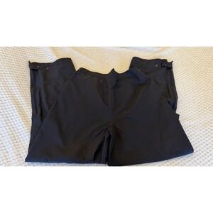 Forrester's Outerwear Windbreaker Golf Pants Women's XL Black Outdoor